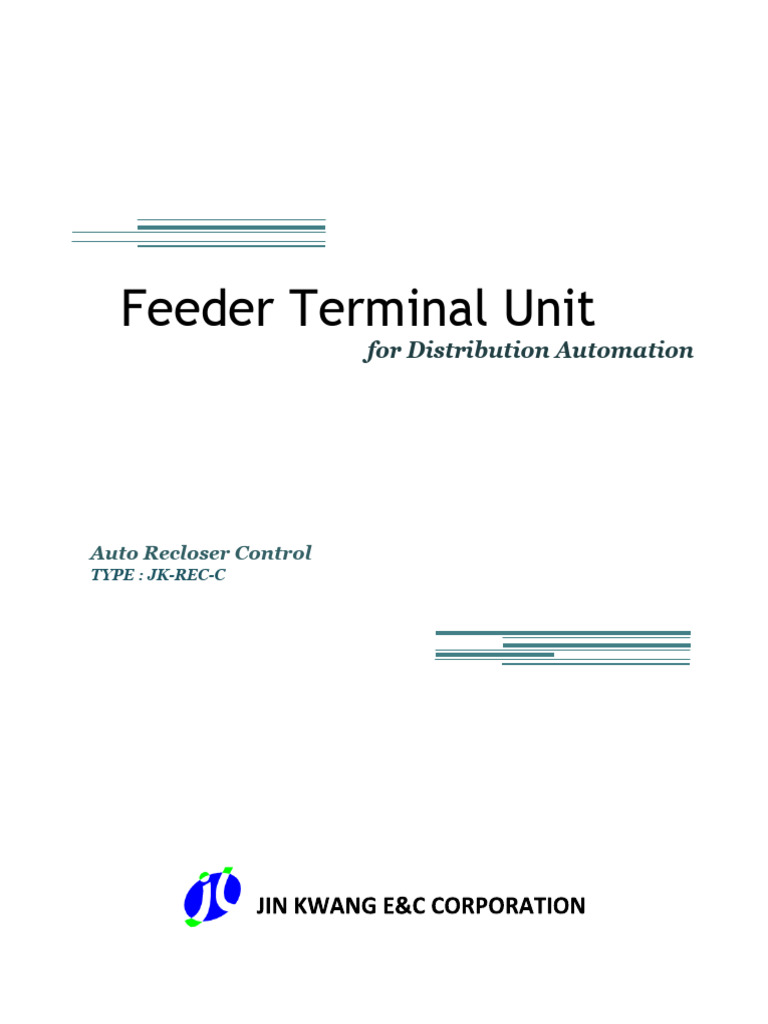 Feeder Terminal Unit FTU-R200 Overview | PDF | Power Supply | Ac Power