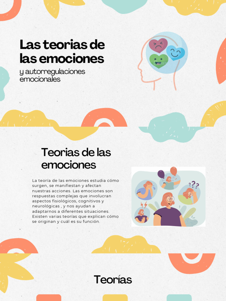 Teorías y autorregulación emocional | PDF | Las emociones ...