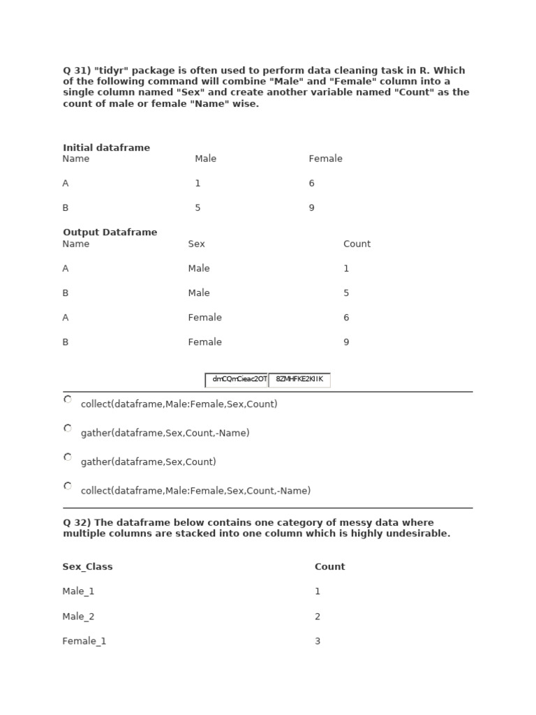 R Programming Interview Questions-2 | PDF | Scatter Plot | Quantile