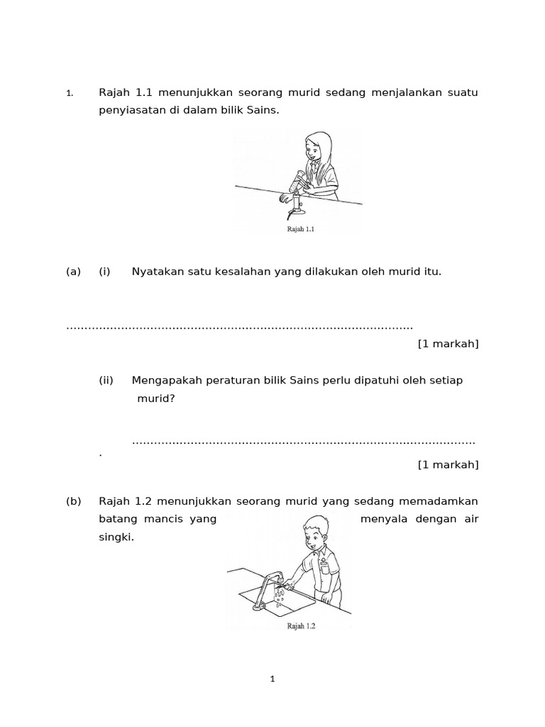 Set Soalan Sains T5 K2 | PDF
