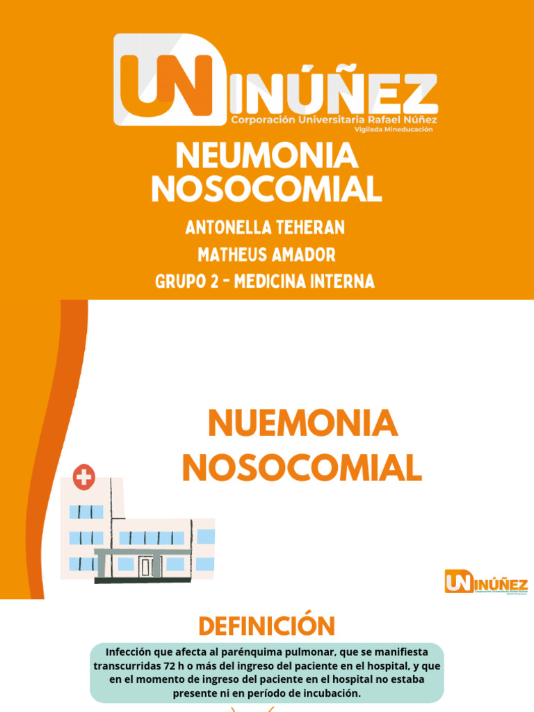 Neumonia Nosocomial Pdf Pdf Neumonía Infección Adquirida En El