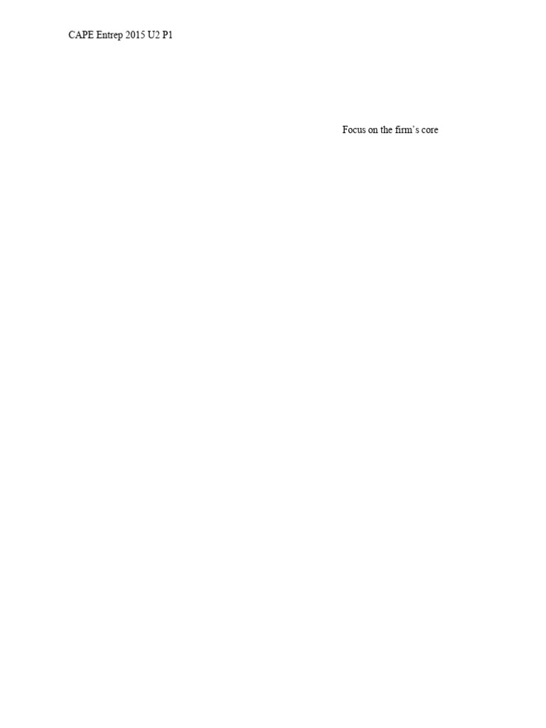 Cape entrep 2015 u2 p1 pdf valuation finance book value