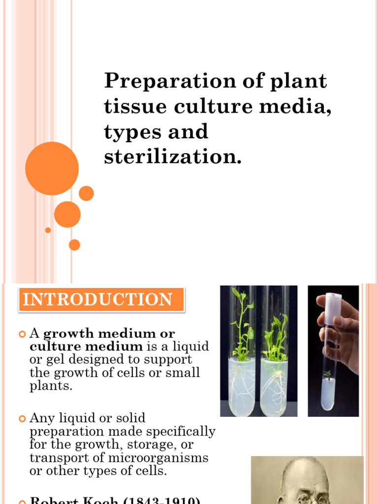 Media Preparation and Sterilization | PDF | Sterilization (Microbiology ...