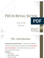 Fdi in Retail Sector