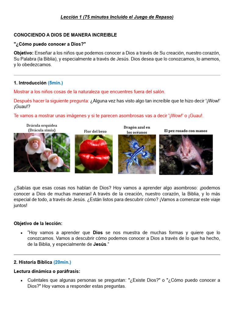 Conociendo a Dios a través de la Creación | PDF | Dios | Cielo