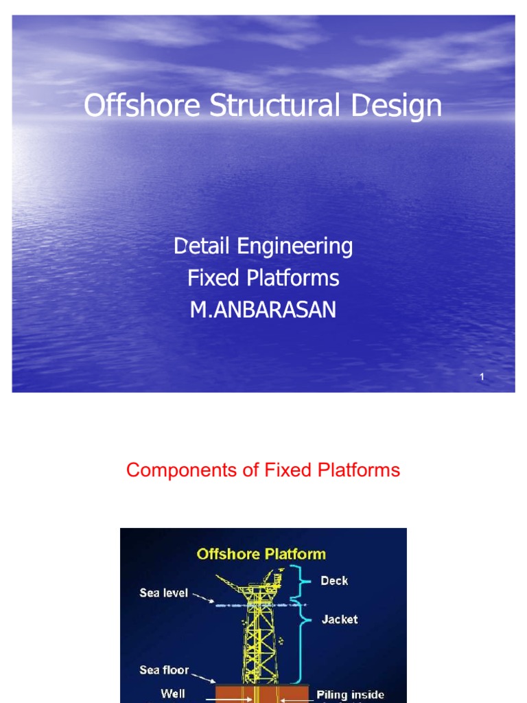 Offshore Structural Design | PDF | Force | Wind Speed