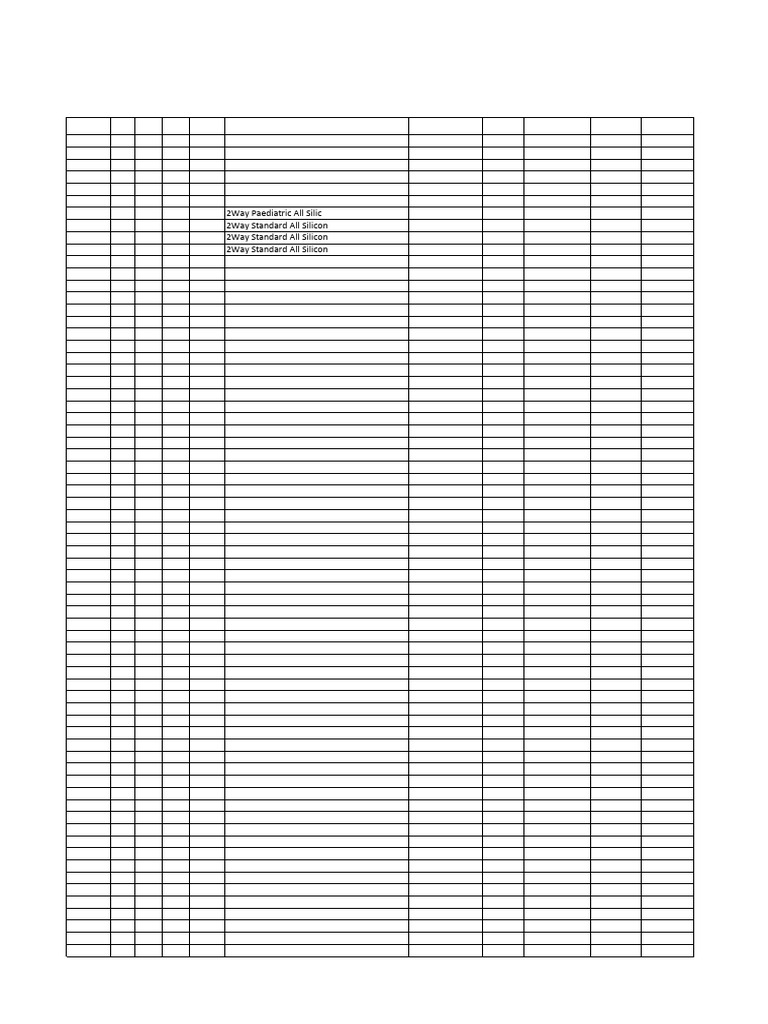 Stok All Ecat Per 30 Apr 2018 | PDF | Science & Mathematics