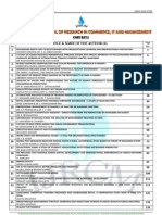 Ijrcm 4 Ivol 1 - Issue 1kmagt