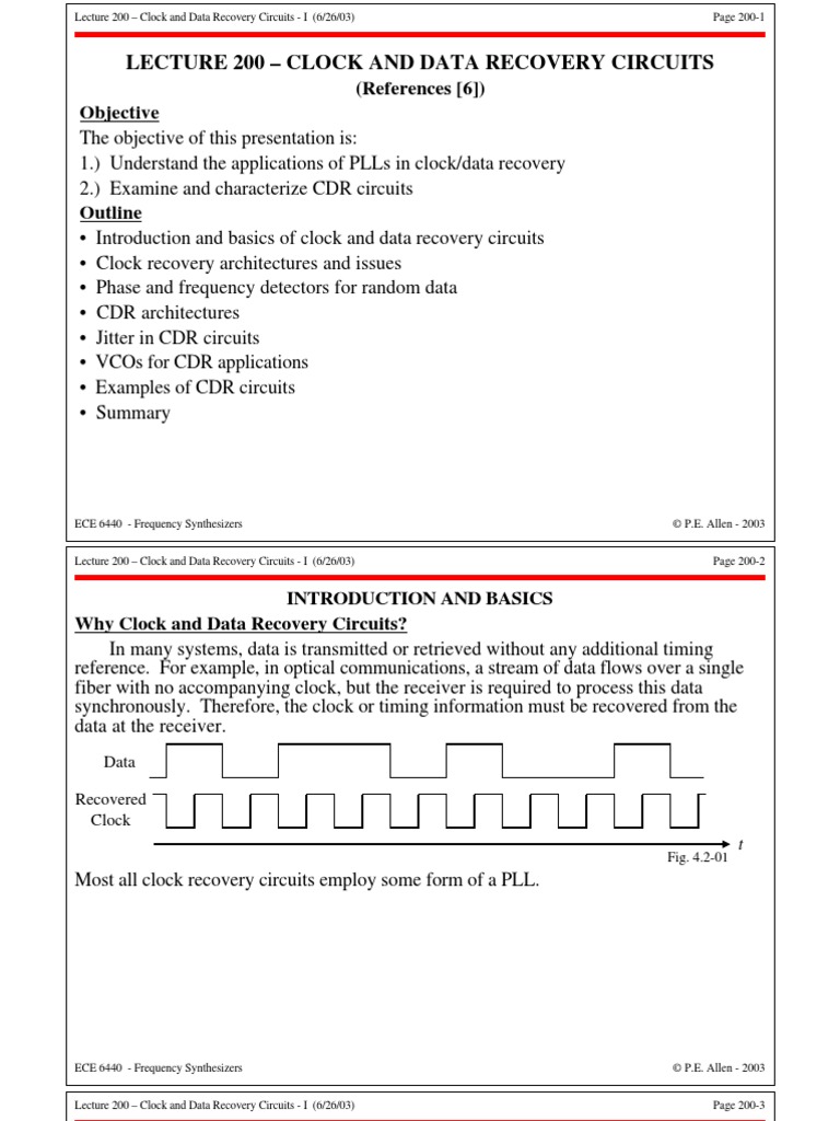 L200 CDR I (2up) | PDF | Electricity | Electronics