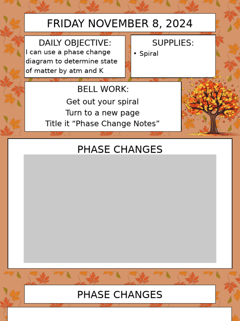 Phase Changes for Science Students | PDF