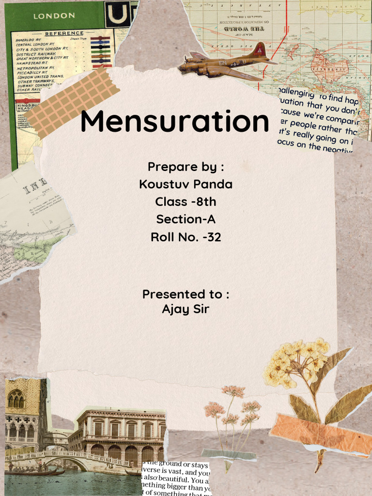 Mathematics Project - 20240329 - 162311 - 0000 | PDF | Area | Shape