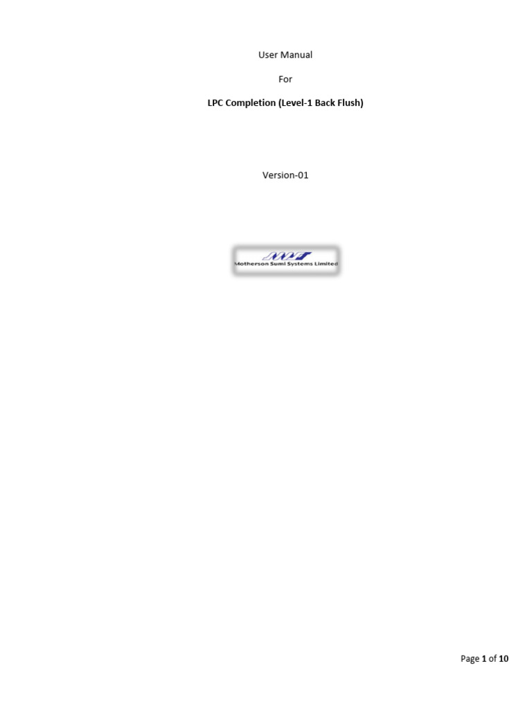 Lpc Completion Rev 01l Pdf Software Computing