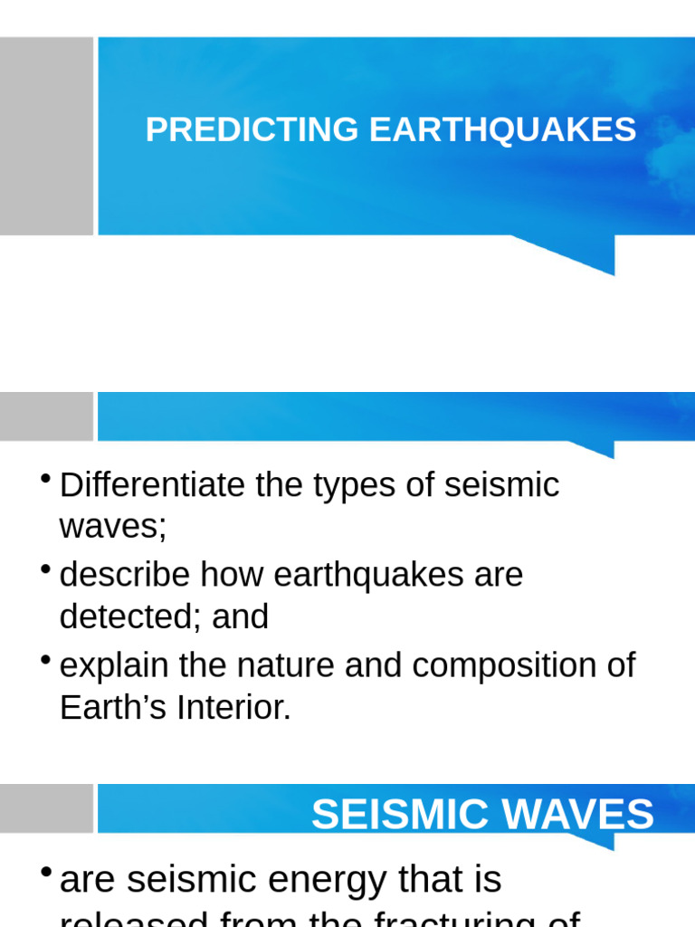 SEISMIC WAVES | PDF | Seismology | Waves