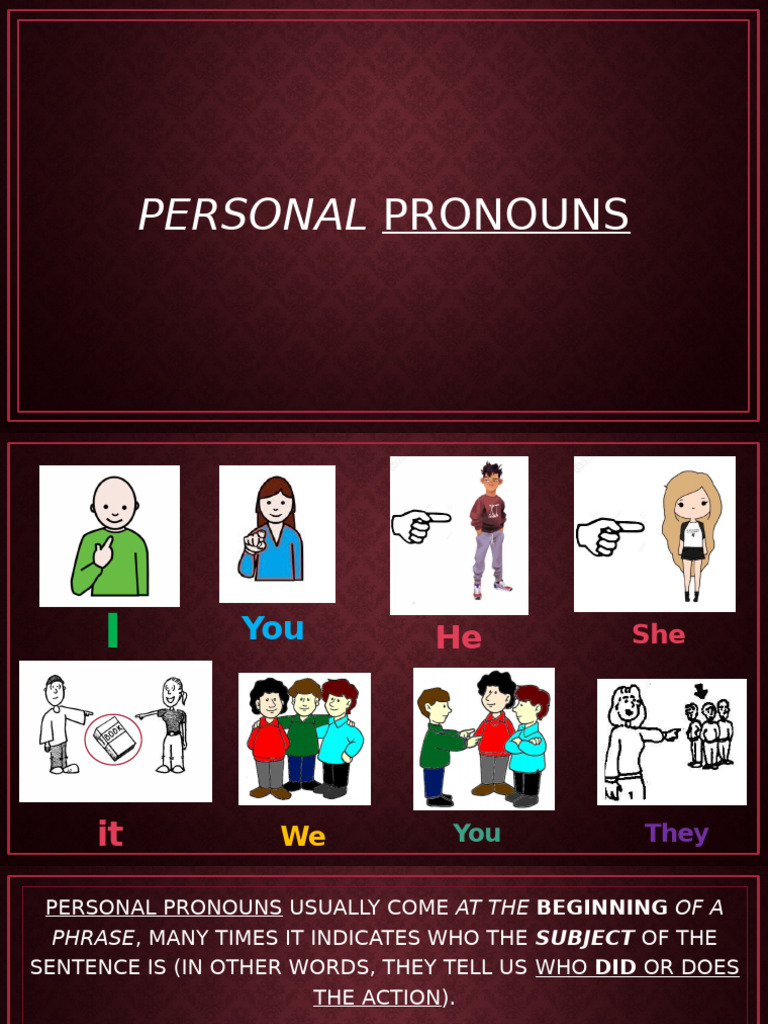 1.2 - TO BE (Or Not To Be) + Pronouns | PDF | English Language | Pronoun