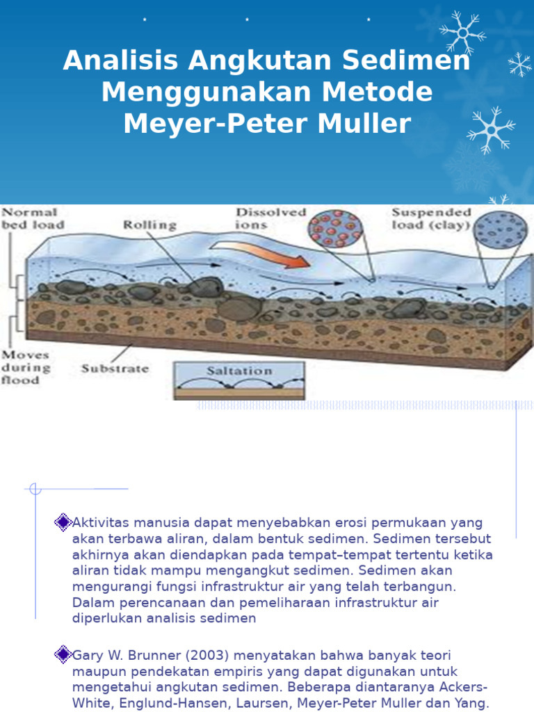 Analisis Sedimen dengan Meyer-Peter Müller | PDF