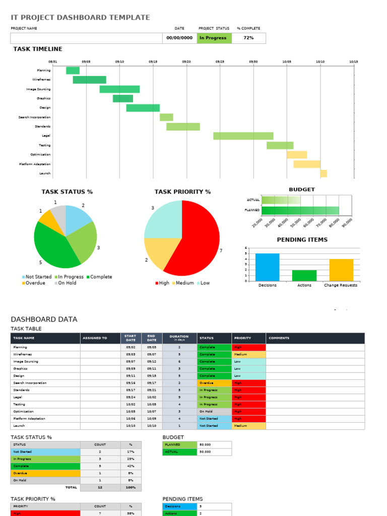 IC IT Project Dashboard 11379 | PDF | Information Science | Computing