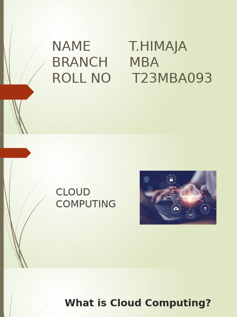 On Cloud Computing | PDF | Computers | Technology & Engineering