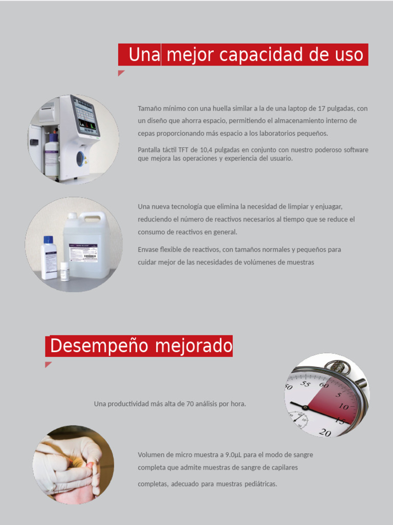 Analizador Hematológico Compacto y Eficiente | PDF