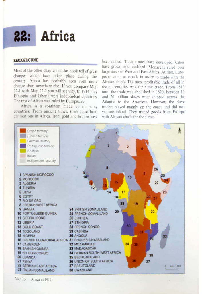 Africa Chapter From Old Book | PDF