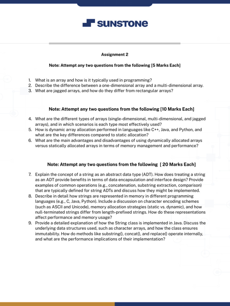 283274assignment - 2 Data Structures and Algorithms-1720431718843 | PDF
