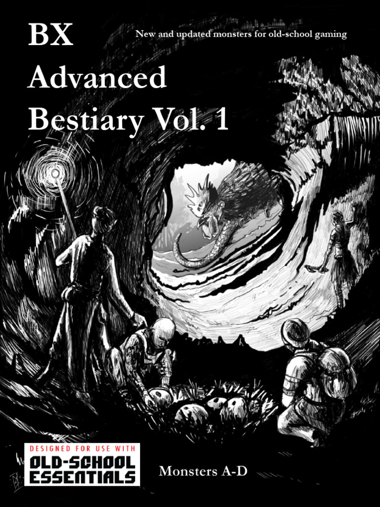 BX Advanced Bestiary Vol 1 (OSE) | PDF