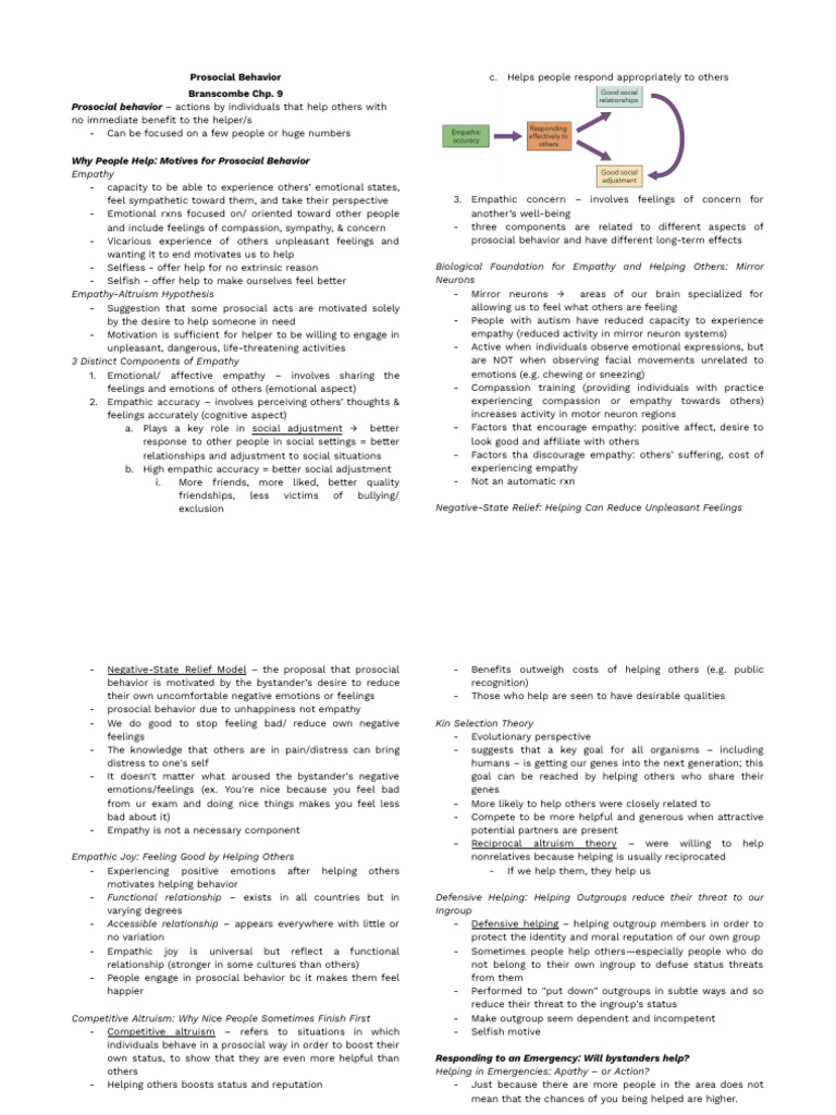 Understanding Prosocial Behavior | PDF | Empathy | Emotions