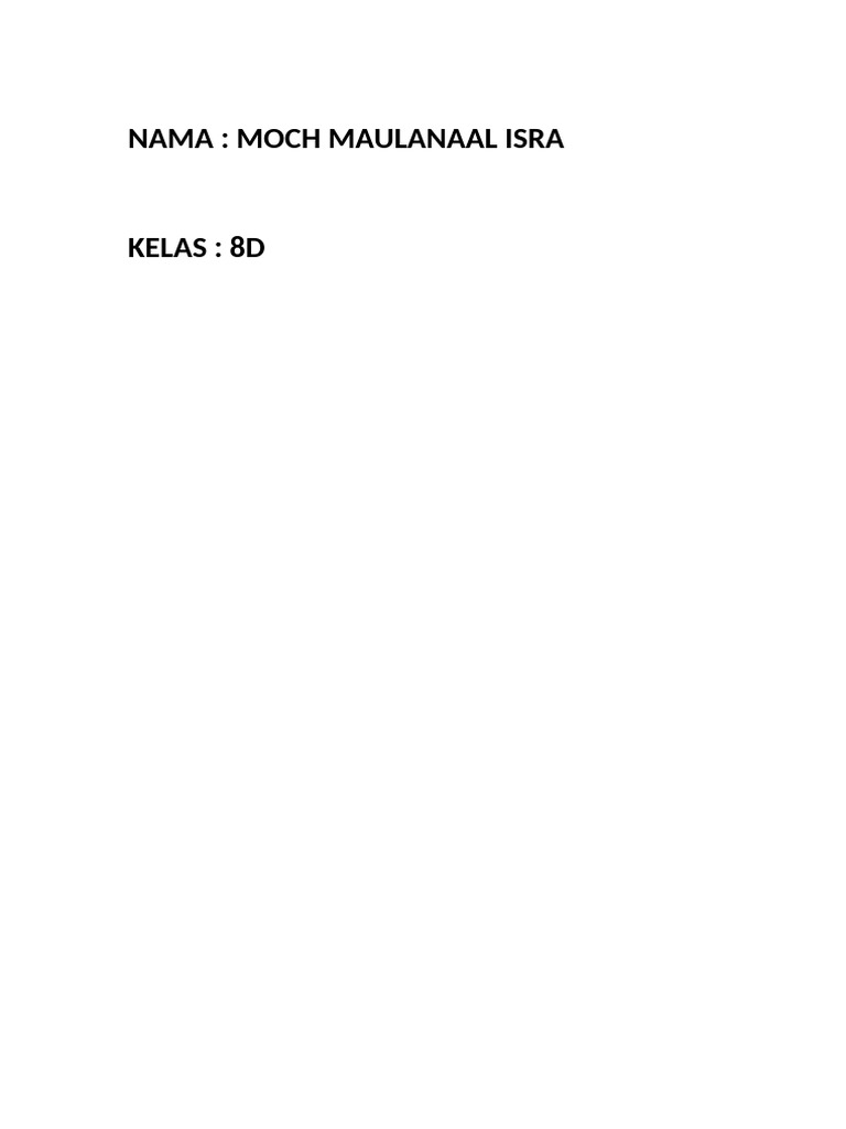 Kelas 8d Pdf