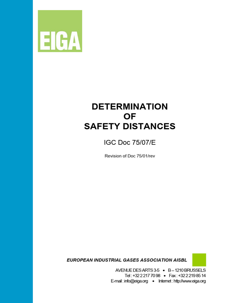 Safety Distance Determination Guide | PDF | Risk | Hazards