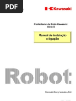 Robo Kawasaki - Manual Deinstalacao e Ligacao D Series