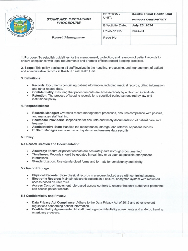 Record Management | PDF