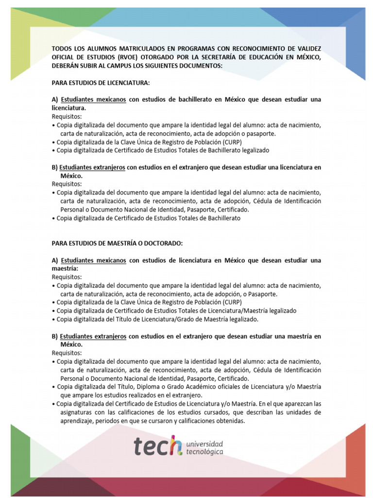 Manual Documentación Requerida | PDF | Negocios