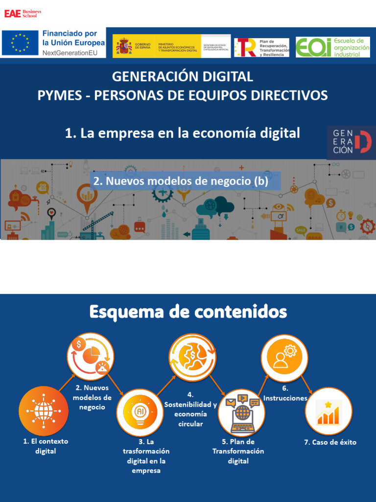 Nuevos Modelos de Negocio Digitales para PYMES | PDF | Comercio ...