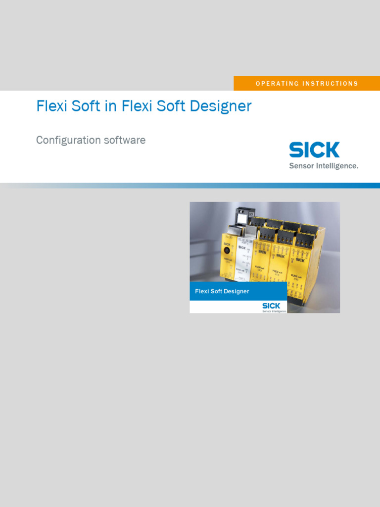 Flexi Soft Designer Operating Instructions | PDF | Computer Engineering ...