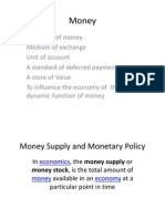 Money Supply and Monetary Policy Final