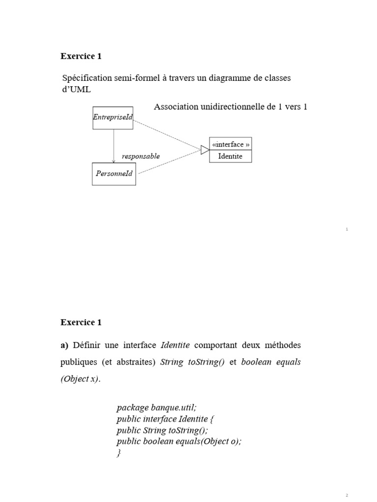 Exemples d'interfaces informatiques | PDF | Interface (Informatique ...
