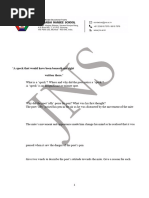 A Considerable Speck ICSE Class 10 English Answers, Notes | PDF | Mind ...
