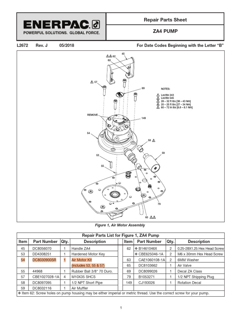 Loctite Date Codes for ZA4 Pump | PDF | Valve | Leak