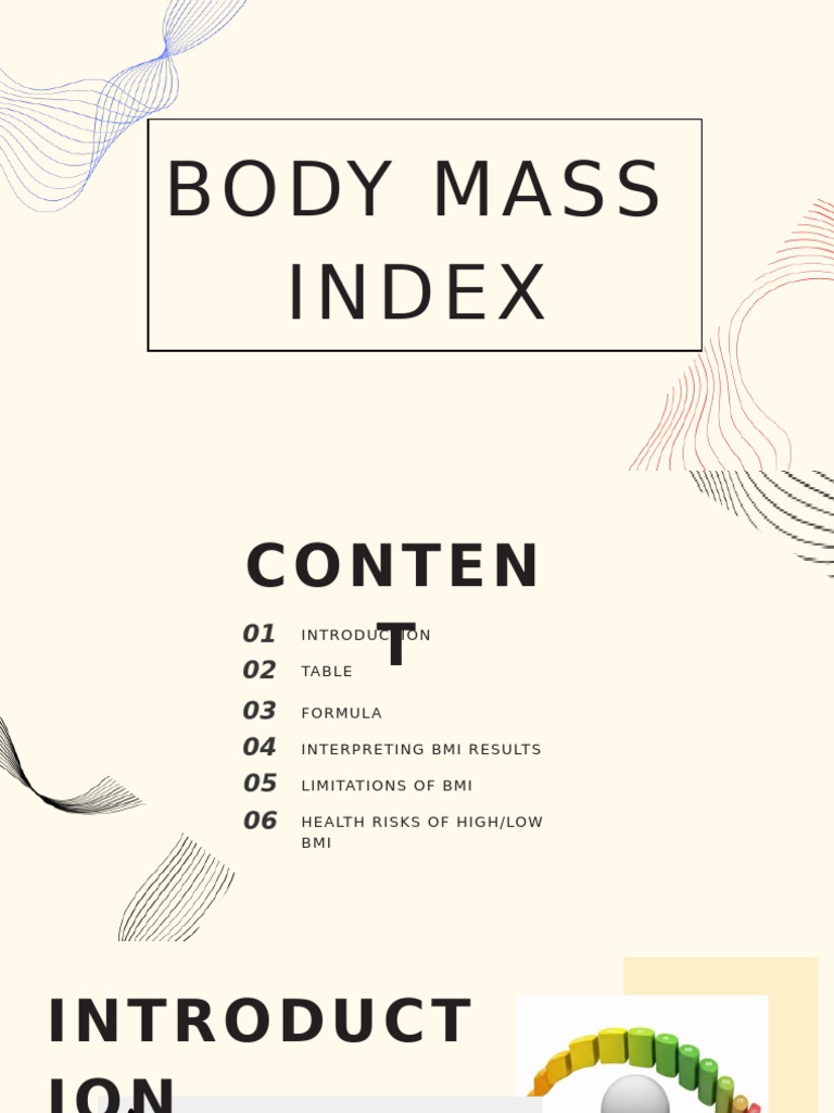 Understanding Body Mass Index (BMI) | PDF