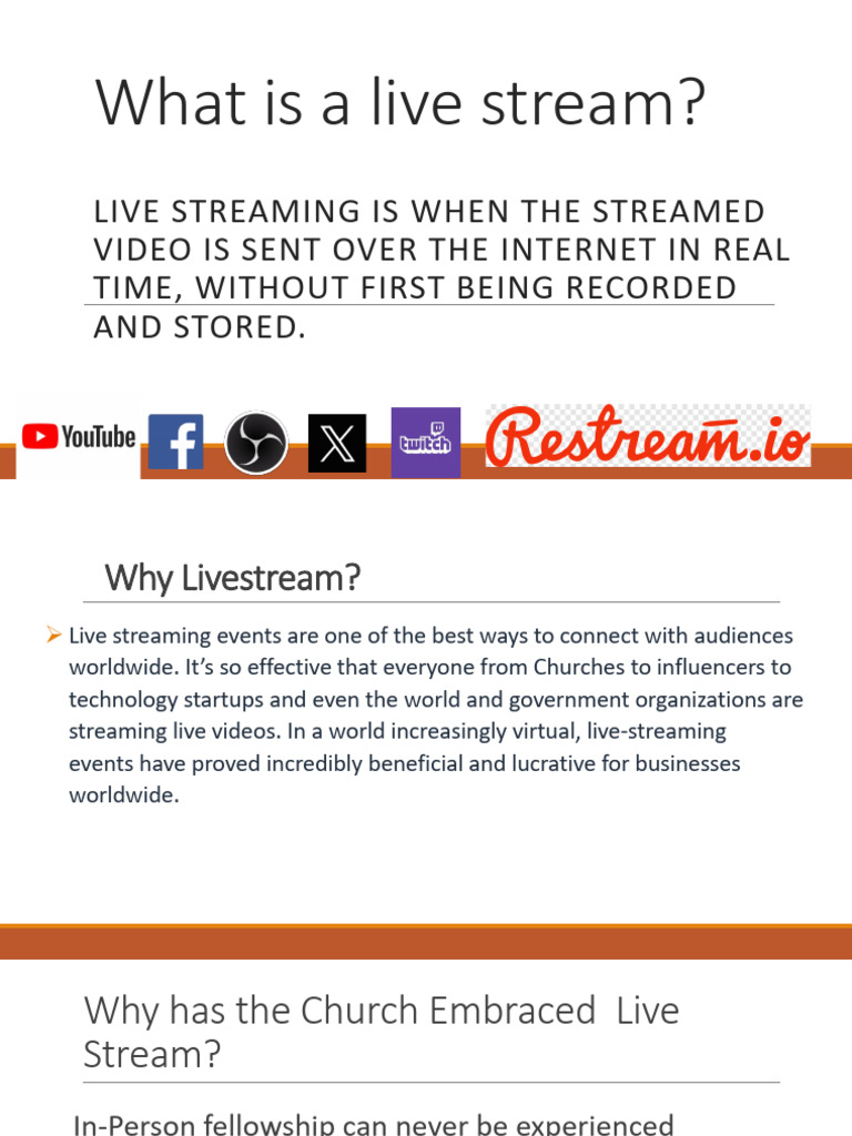 Understanding Live Streaming Essentials | PDF | Streaming Media | Video