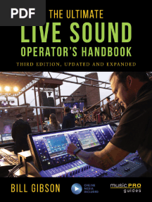 The Ultimate Live Sound Operators Handbook - Bill Gibson