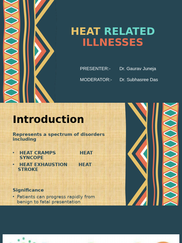 Heat Related Illnesses | PDF | Hyperthermia | Heat Transfer