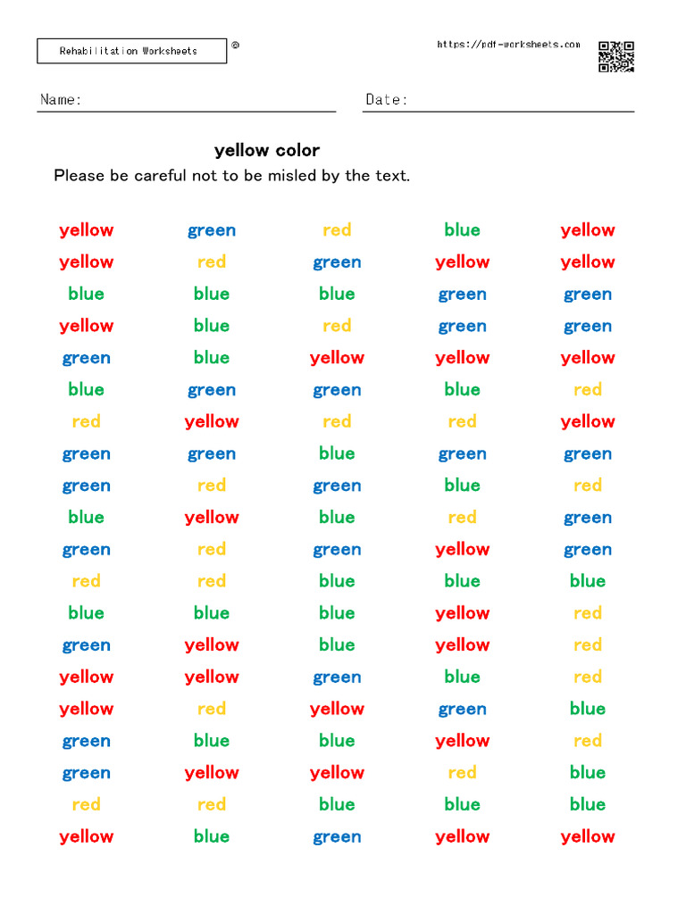 Color Identification and Caution | PDF