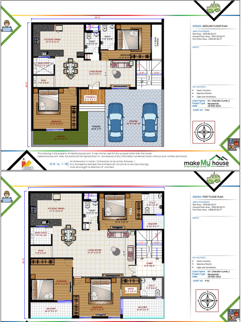 Residential Ground and First Floor Plan | PDF | Culture Of Queensland ...