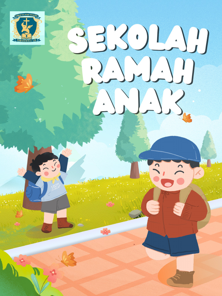 Poster Sekolah Ramah Anak Biru Dan Hijau | PDF