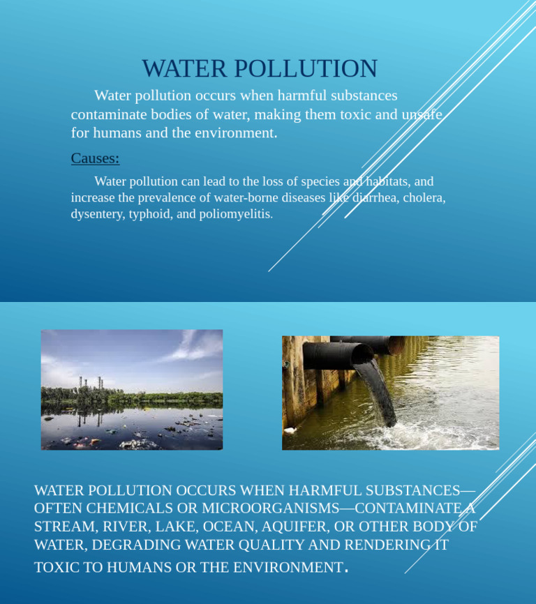 Water Pollution | PDF