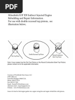 Mitsubishi Engine K3a K3B K3C K3D K3e Service Manual | PDF | Diesel ...