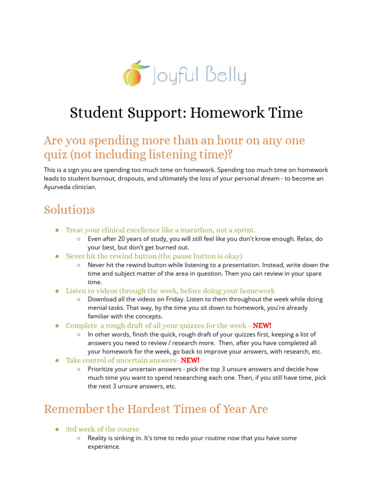 Effective Homework Strategies for Students | PDF | Career & Growth ...