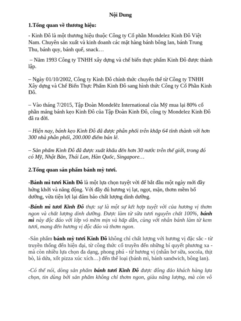 N I Dung MKT | PDF