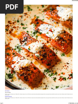 Salmon recipe