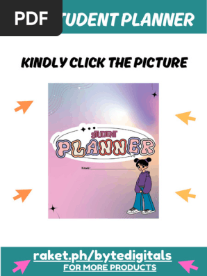 y2k Student Planner